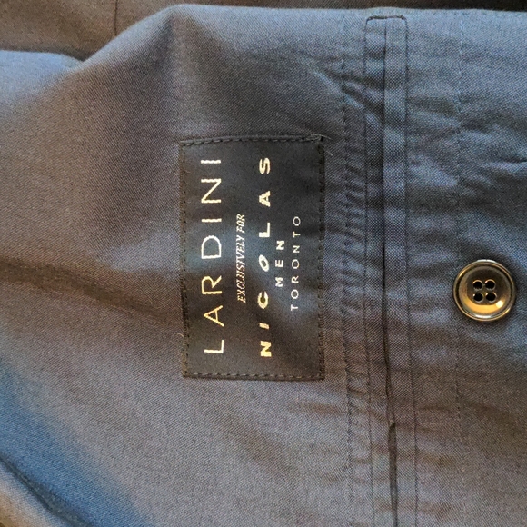 Lardini Mens Navy single breasted suit - Picture 4 of 5